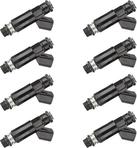 2002-2006 GM-5.3L-Flex-Legine Injectors ، متوافقة مع/Chevy 5.3 Tahoe Silverado Suburban ، متوافق مع/GMC Yukon XL Sierra ، | OE# 12580426 | | مجموعة من 8 | in Saudi Arabia