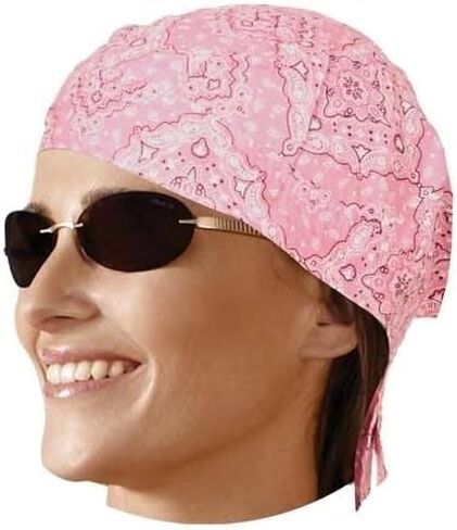 Daniel Smart Motorcycle Headwraps Cotton Doo Rag Skull Caps Sweat Wicking Cooling Helmet Liner for Men & Women in Kuwait