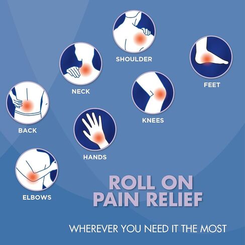 HealthWise 4% Lidocaine Roll-On | OTC Strength | Pain Relief Liquid | 2.5 oz. 73 mL | Non-Greasy, Unscented Formula | Topical Anesthetic in Saudi Arabia