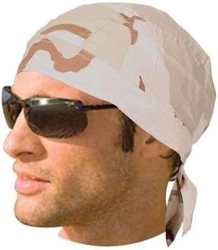 Daniel Smart Motorcycle Headwraps Cotton Doo Rag Skull Caps Sweat Wicking Cooling Helmet Liner for Men & Women in Kuwait