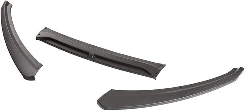 Spec-D Tuning Matte Black Front Bumper Lip Spoiler Splitter Body Kit 3PC Compatible with 2015-2018 Ford Focus in Saudi Arabia