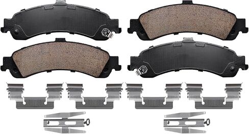 Detroit Axle - مجموعة الفرامل الخلفية لسبوردونا Silverado Silverado Sierra 1500 Escalade [6 -Lug] دوارات الفرامل ومنصات الفرامل السيراميك استبدال: 12.99 بوصة الدوارات in Kuwait