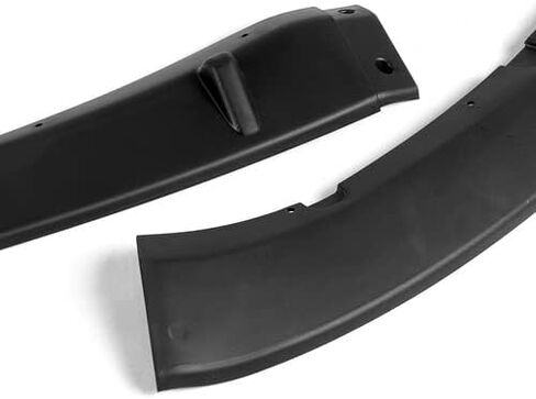 3 قطع الأمامية المصد الأمامي الشفاه المفسد الجانبي فاصل مجموعة من الحماية المتوافقة مع 2016-2021 Mazda Miata MX-5 ، 2017 2018 2019 2020 (Matt Black) in Kuwait