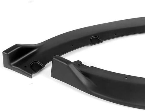 3 قطع الأمامية المصد الأمامي الشفاه المفسد الجانبي فاصل مجموعة من الحماية المتوافقة مع 2016-2021 Mazda Miata MX-5 ، 2017 2018 2019 2020 (Matt Black) in Kuwait