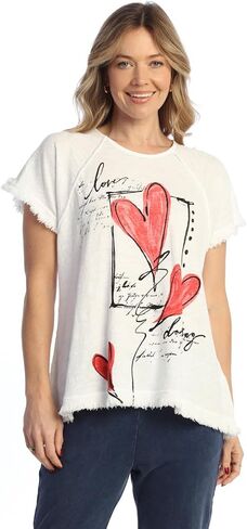 Jess & Jane Raglan Short-Sleeve Gauze Top - M115 in Saudi Arabia