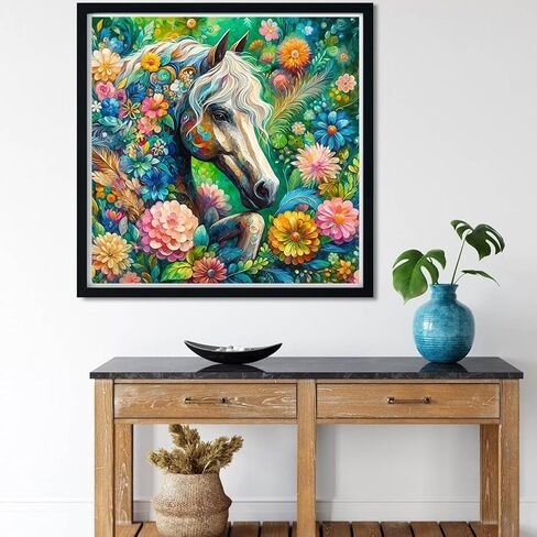 mrpwnle Dragon Diamond Art Kits for Kids - Dragon Diamond Painting Kits for Kids Beginners with Frame, Easy to DIY Cute Animals Diamond Art Kit for Kid Ages 4-8-12 for Gift Decoration 7x7in in Saudi Arabia