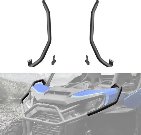 Front Corner Bumper for Can Am Commander, Heavy Duty Steel Tube Combined Side Bumper Bar Protector, OEM#715006807 in Saudi Arabia