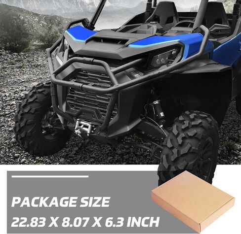 Front Corner Bumper for Can Am Commander, Heavy Duty Steel Tube Combined Side Bumper Bar Protector, OEM#715006807 in Saudi Arabia