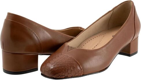 Trotters Women's Daisy Pump, Black Suede, 9.5 XX-Wide in Kuwait