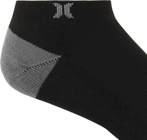 Hurley Men's 6 Pack 1/2 Terry Low Cut Socks in Saudi Arabia