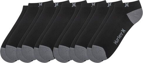 Hurley Men's 6 Pack 1/2 Terry Low Cut Socks in Saudi Arabia