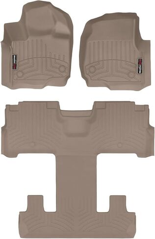 WeatherTech Custom Fit FloorLiners for Ford Expedition - Full Set (441665-1-4), Black in Saudi Arabia