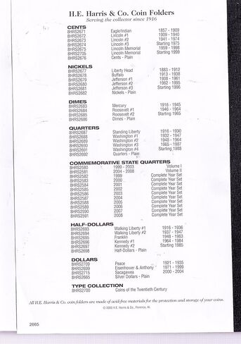 هو. Harris & Co. US PROSICTION DOLLAR TWO TWO VOLESS من 2007#277 ، 2278 in Kuwait