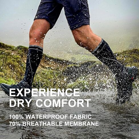 DexShell Waterproof Wading Socks Knee High For Men & Women Hiking Trail Running Outdoor Recreational Activities in Kuwait