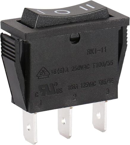 Baomain قارب الروك التبديل ON-OFF-ON 3 موقف التيار المتناوب 15A/250 فولت 20A/125 فولت 3 دبوس SPDT 2 قطعة CE UL المدرجة in Saudi Arabia