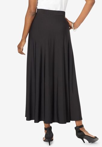 Roaman's Women's Plus Size Size Ultrasmooth Maxi Skirt in Kuwait