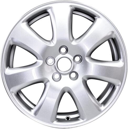 استبدال partsynergy لليوم الجديد بحافة ألومنيوم 17 بوصة يناسب 2004-2008 Jaguar x Type 5 Lug 107.95mm 7 المتحدث 17x7 بوصة in Kuwait