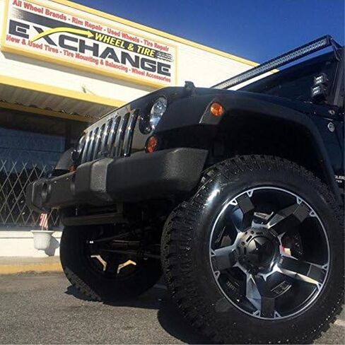XD811 Rockstar II Bright PVD Wheel with Matte Black Accents (20x9"/5x127mm, 00mm offset) in Saudi Arabia