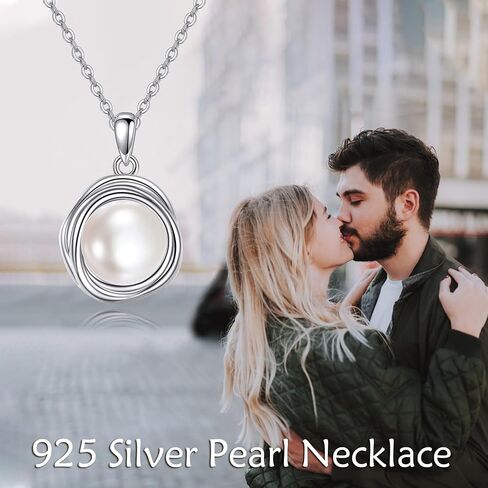 Poplyke 925 Sterling Silver Water Water Jewelry Pearl Meter in Saudi Arabia