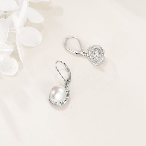 Poplyke 925 Sterling Silver Water Water Jewelry Pearl Meter in Saudi Arabia