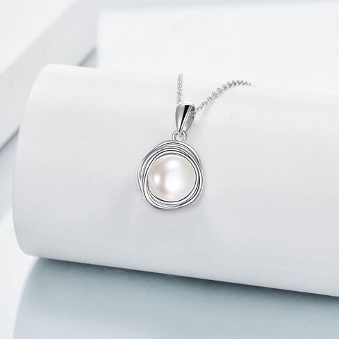 Poplyke 925 Sterling Silver Water Water Jewelry Pearl Meter in Saudi Arabia