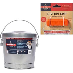 سلة المهملات بغطاء من الفولاذ المقاوم للصدأ سعة 6 جالون من Behrens (6 جالون) مصنوعة في الولايات المتحدة الأمريكية (رفان) in Kuwait