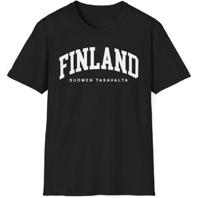 Finland Adult Unisex Soft T-Shirt in Kuwait