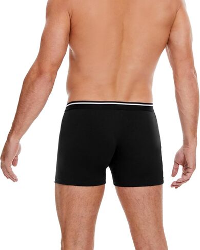 Incontinence Underwear for Men High Absorbency, Washable and Reusable Leakproof Underwear, Bladder Leak Cotton Boxers Briefs 3 Pack (Black, Large) in Saudi Arabia