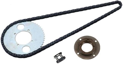 Universal Electric Scooter Rear Sprocket Gear 54T 54MM 4 Bolt Chain Drive & Freewheel Adapter For Bikes And Dirt Bikes(T8F-54T-Set) in Saudi Arabia