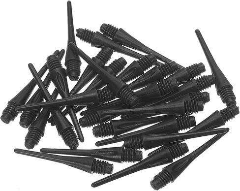 PATIKIL Plastic Dart Tips 2BA Thread, 30 Pack Soft Tip Dart Points Replacement Dart Accessories, Blue in Saudi Arabia