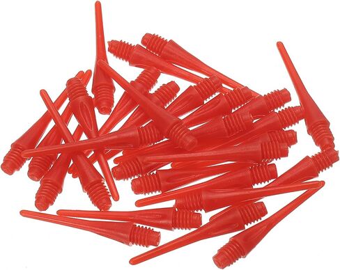 PATIKIL Plastic Dart Tips 2BA Thread, 30 Pack Soft Tip Dart Points Replacement Dart Accessories, Blue in Saudi Arabia