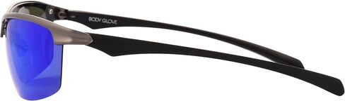Body Glove Men's Cruise Polarized Blade Sunglasses, Gunmetal, 64 mm in Saudi Arabia