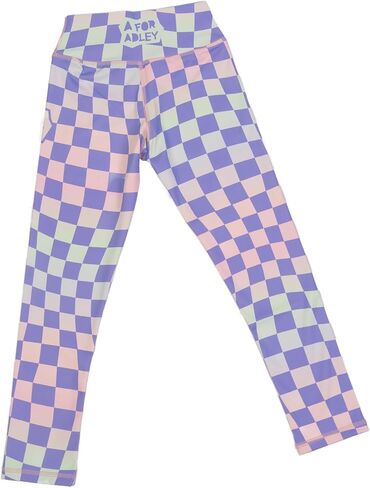A FOR ADLEY Custom Pant Leggings, Designed by Adley for Her Fans, Using Her Favorite Colors and Characters. in Saudi Arabia