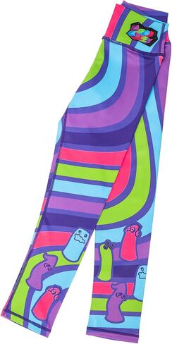 A FOR ADLEY Custom Pant Leggings, Designed by Adley for Her Fans, Using Her Favorite Colors and Characters. in Saudi Arabia