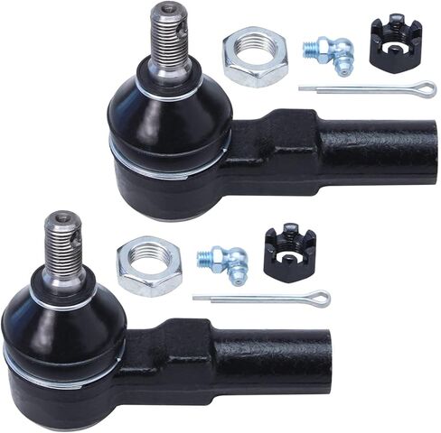Detroit Axle-2WD الأمامية التعادل القضبان الخارجية لعام 1995-2004 Toyota Tacoma [يستبعد ما قبل المركز] 1996 1997 1998 1999 2000 2001 2002 2003 زوجان خطوط الربط الخارجية الأمامية بديل in Saudi Arabia