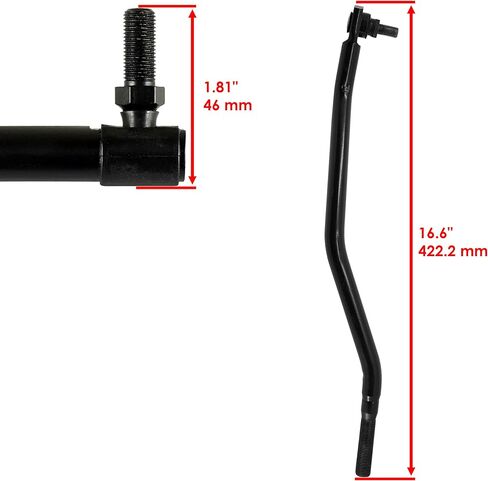 Caltric Tie Rods Compatible with John Deere AM137992 AM137993 AM134804 Left and Right Steering in Saudi Arabia