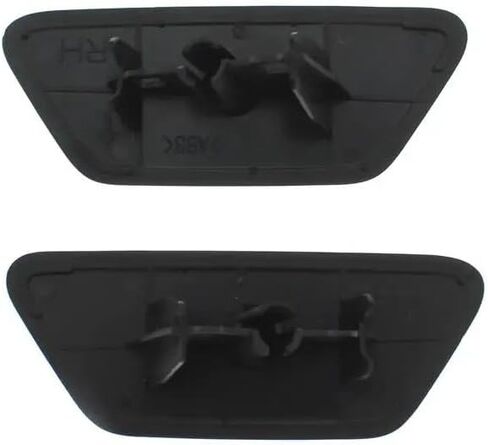 86636AJ080 86636AJ070 Front Headlight Washer Cover Headlamp Spray Nozzle Jet Cap for Subaru Outback 2013 2014 for Legacy GT 10-14(Black-RH) in Saudi Arabia