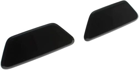 86636AJ080 86636AJ070 Front Headlight Washer Cover Headlamp Spray Nozzle Jet Cap for Subaru Outback 2013 2014 for Legacy GT 10-14(Black-RH) in Saudi Arabia