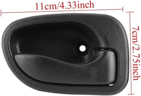 Car Interior Door Handle Front Rear Left Right for Hyundai Accent Hatchback 1995 1996 1997 1998 1999 82610-22000 82620-22000 in Saudi Arabia