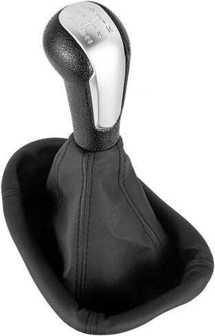 5 Speed Gear Shift Knob Lever Shifter Gaiter Boot Case Cover PU Leather for Chevrolet Spark 2011 2012 2013 2014 2015 2016 in Saudi Arabia