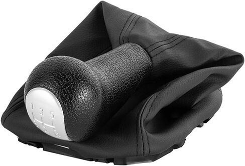 5 Speed Gear Shift Knob Lever Shifter Gaiter Boot Case Cover PU Leather for Chevrolet Spark 2011 2012 2013 2014 2015 2016 in Saudi Arabia
