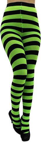 Luxury Divas Horizontal Striped Tights in Saudi Arabia