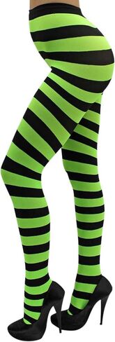 Luxury Divas Horizontal Striped Tights in Saudi Arabia