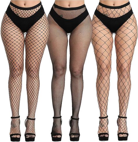 Fishnet Stockings for Women Fishnet Tights Sexy High Waist Pantyhose in Saudi Arabia
