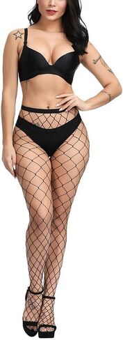 Fishnet Stockings for Women Fishnet Tights Sexy High Waist Pantyhose in Saudi Arabia