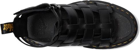 Dr. Martens Ricki Gladiator Black Nappa Lux UK 6 (US Women's 8) M in Saudi Arabia