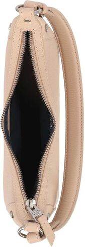 Harley -Davidson Women's Flat Sudded Bar & Shield Leather Hobo Bag - Tan in Saudi Arabia