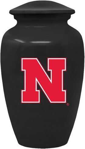 Aremiteiteurn's NCAA College College Cremation Cremation Cremation - الجنازة المصنوعة يدويًا للبالغين لـ Ashes Metal Collegiate (Alabama with Seal ، Red) in Kuwait