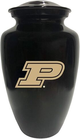 Aremiteiteurn's NCAA College College Cremation Cremation Cremation - الجنازة المصنوعة يدويًا للبالغين لـ Ashes Metal Collegiate (Alabama with Seal ، Red) in Kuwait