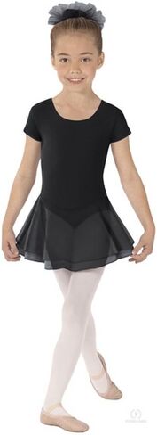 Eurotard 10467 Child Short Sleeve مع تنورة مزدوجة الطبقات in Saudi Arabia